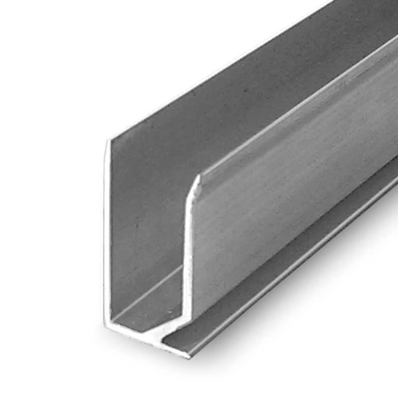 U aluminum profile with mini drip